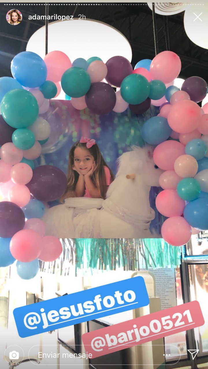 Adamari López festeja cumpleaños de su hija
