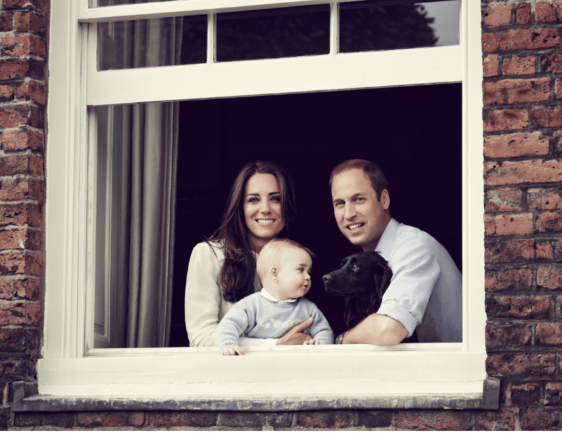 La historia del perro de Kate Middleton y William