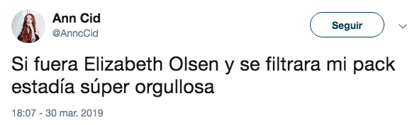 Filtran el pack de Elizabeth Olsen de AVENGERS