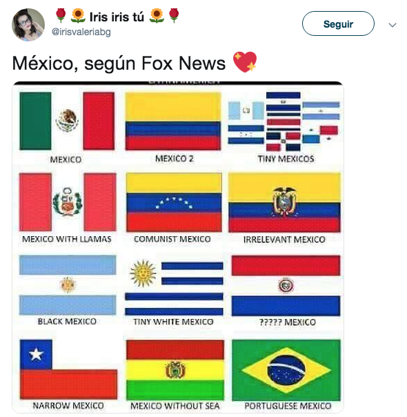 FOX News dice que El Salvador, Honduras y Guatemala son países mexicanos