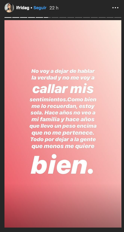 Frida Sofía estalla en contra de la familia de Silvia Pinal
