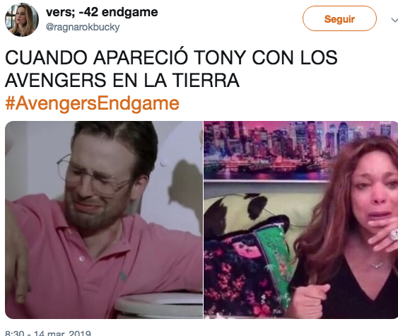 Los mejores memes del trailer de Avengers Endgame