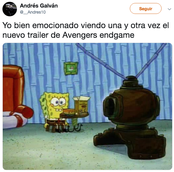 Los mejores memes del trailer de Avengers Endgame