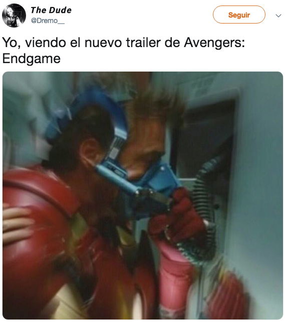 Los mejores memes del trailer de Avengers Endgame
