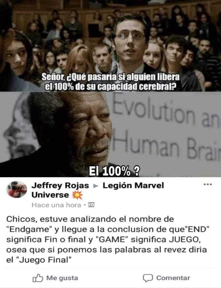 Los mejores memes de Avengers Endgame