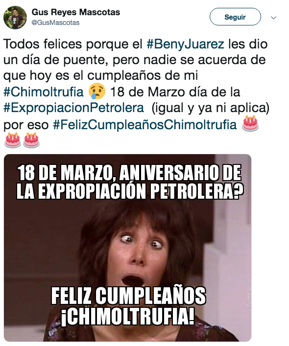Memes del puente de Benito Juárez