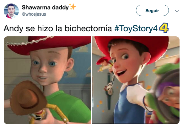 Memes del trailer de Toy Story 4