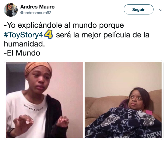 Memes del trailer de Toy Story 4