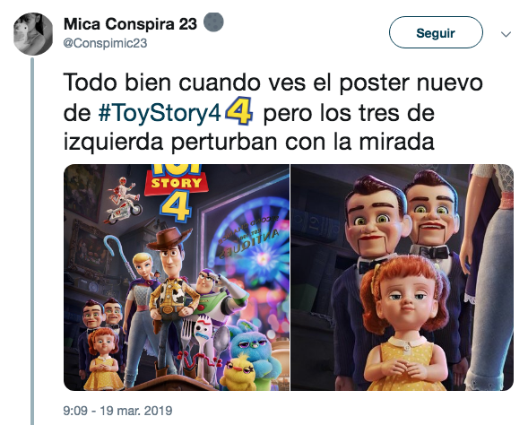 Memes del trailer de Toy Story 4
