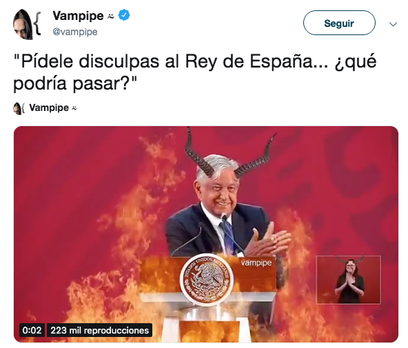 Reacciones a la disculpa que AMLO pide al rey de España
