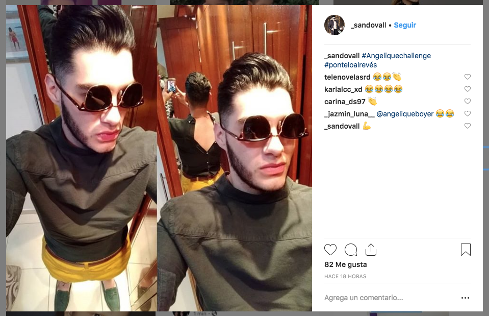 Sebastián Rulli convoca al Angelique Challenge