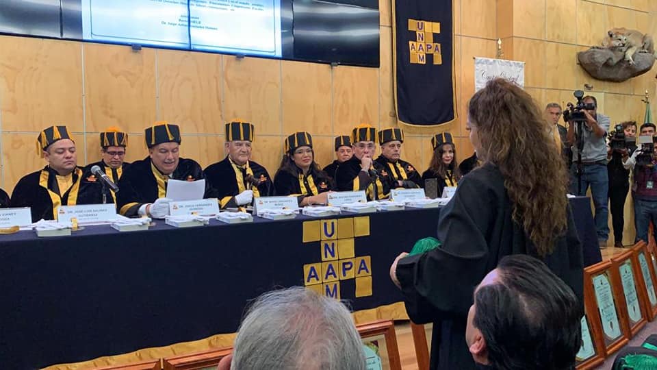Tatiana recibe doctorado honoris causa en la UNAM