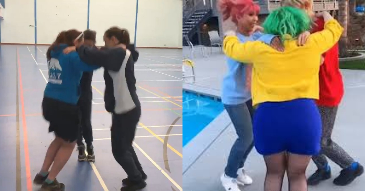 Videos Triangle Dance, Triangle Dance, Triangle Dance Challenge, Triangle Challenge, Baile Del TriÃ¡ngulo, CÃ³mo Se Llama El Baile Del TriÃ¡ngulo