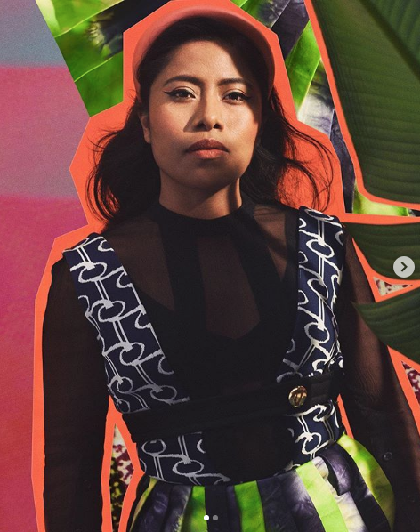 Yalitza Aparicio en Prada para Flaunt Magazine
