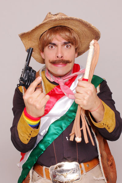 Foto de Omar Chaparro como Pedro Infante
