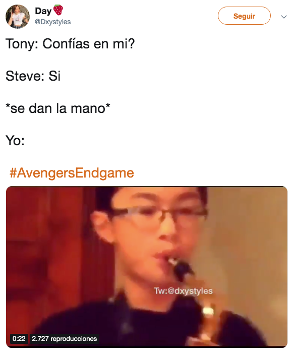 Reacciones de Internet al nuevo trailer de Avengers Endgame