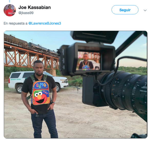 Reportero recibe burlas por usar chaleco antibalas en la frontera de Estados Unidos y México