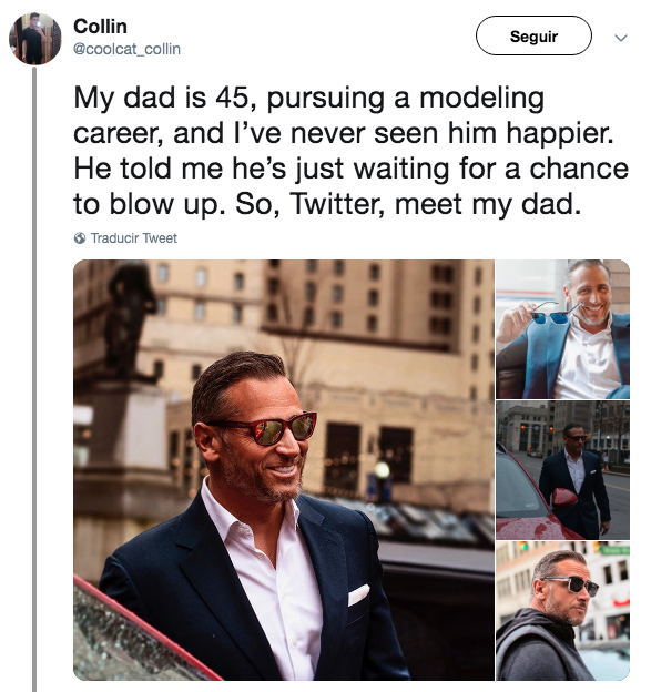 Padre se hace viral por ser sexy