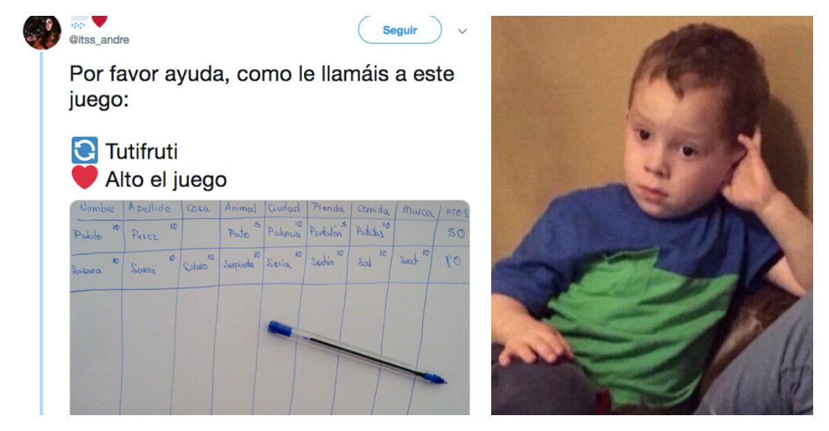¿Cómo le dicen al juego Basta de México en otros países?