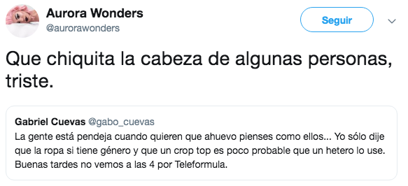 Periodista critica a Joaquí Bondoni por su look