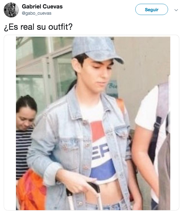 Periodista critica a Joaquí Bondoni por su look