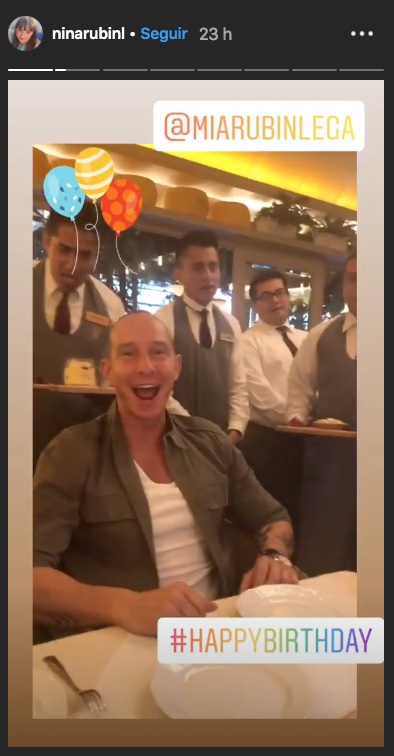 Andrea Legarreta festeja el cumpleaños de su hija Mia Rubín