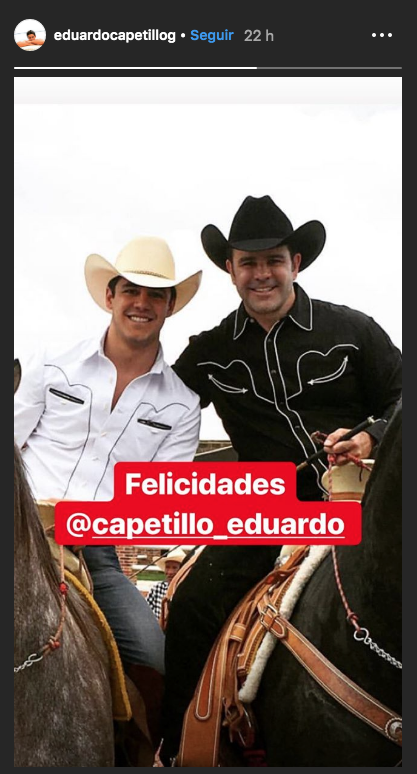 Eduardo Capetillo festeja cumpleanos número 49
