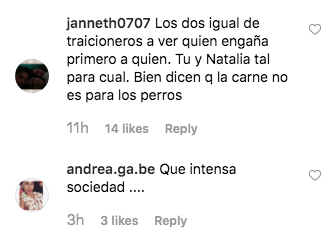 Gonzalo Vega engaÃ±Ã³ a Jade Fraser con Natalia Tellez