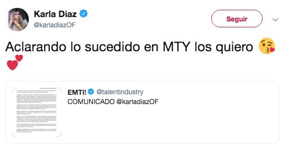 Abuchean a Karla Díaz de JNS en antro de Monterrey