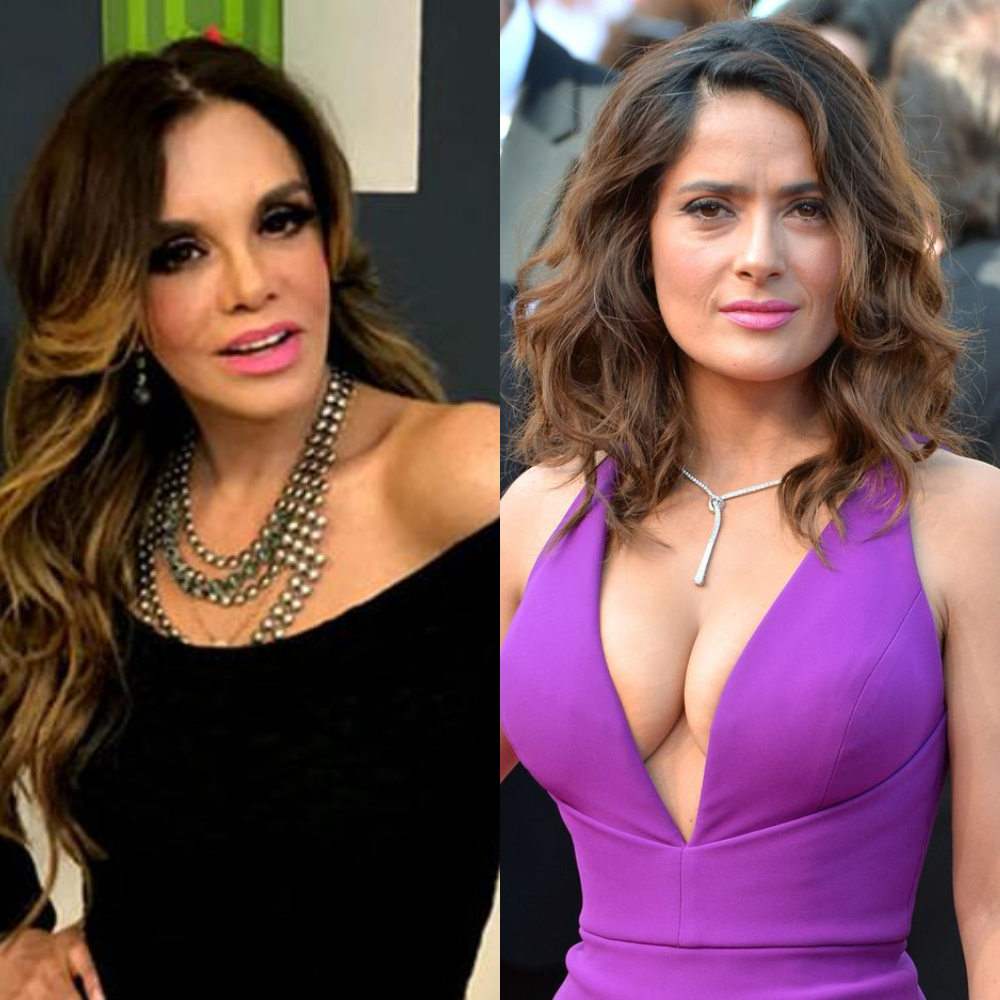Lucía Mendez quiere que Salma Hayek la interprete en bioserie
