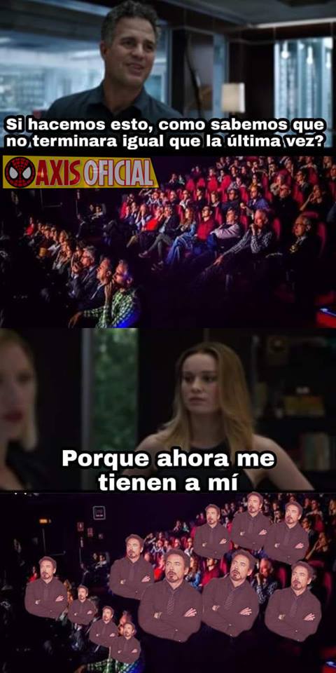 Memes de Avengers Endgame con spoilers