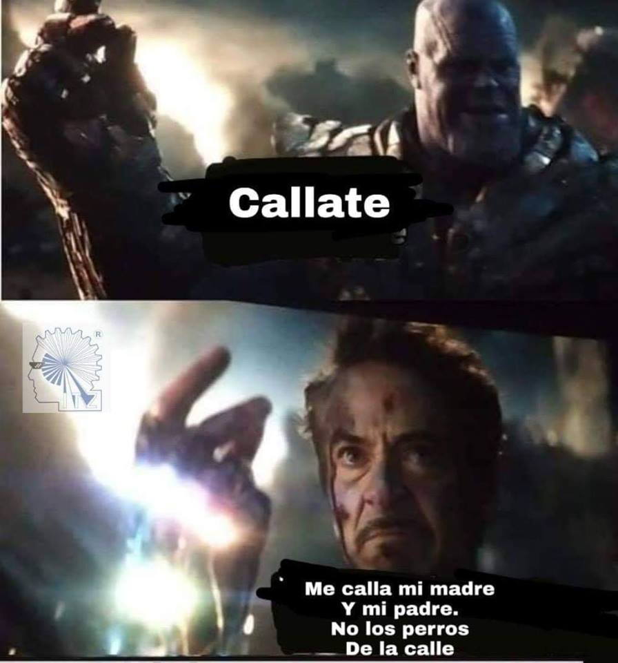 Memes de Iron Man tronando los dedos en Avengers Endgame