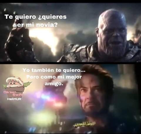 Memes de Iron Man tronando los dedos en Avengers Endgame