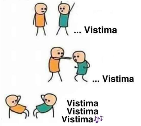 Memes de señora víctima