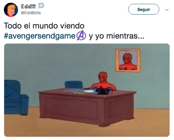 Memes del estreno de Avengers Endgame