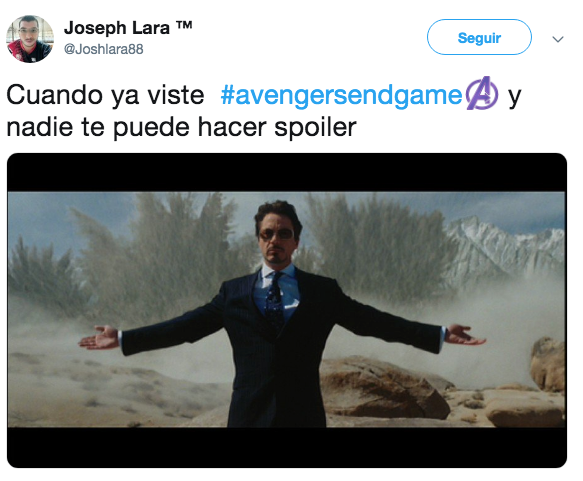 Memes del estreno de Avengers Endgame