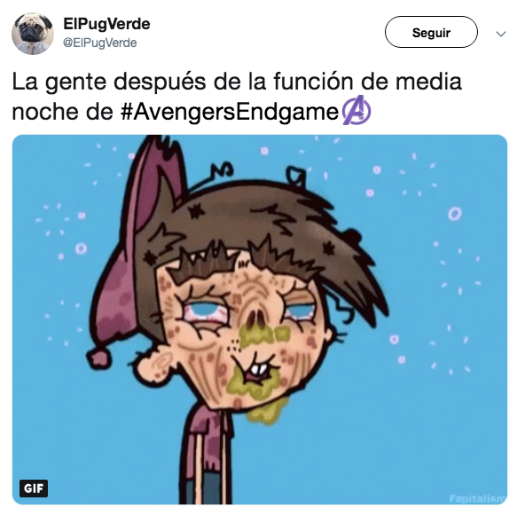 Memes del estreno de Avengers Endgame