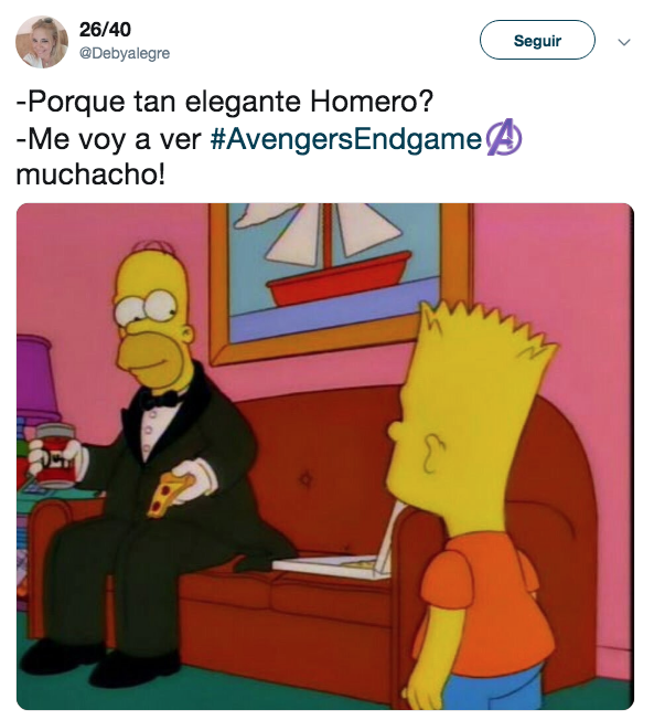 Memes del estreno de Avengers Endgame