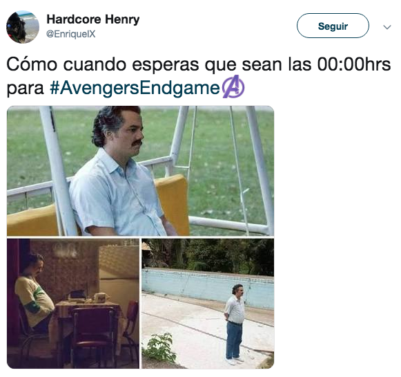 Memes del estreno de Avengers Endgame