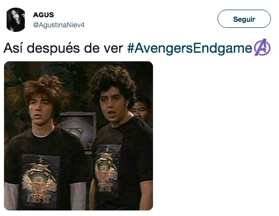 Memes del estreno de Avengers Endgame
