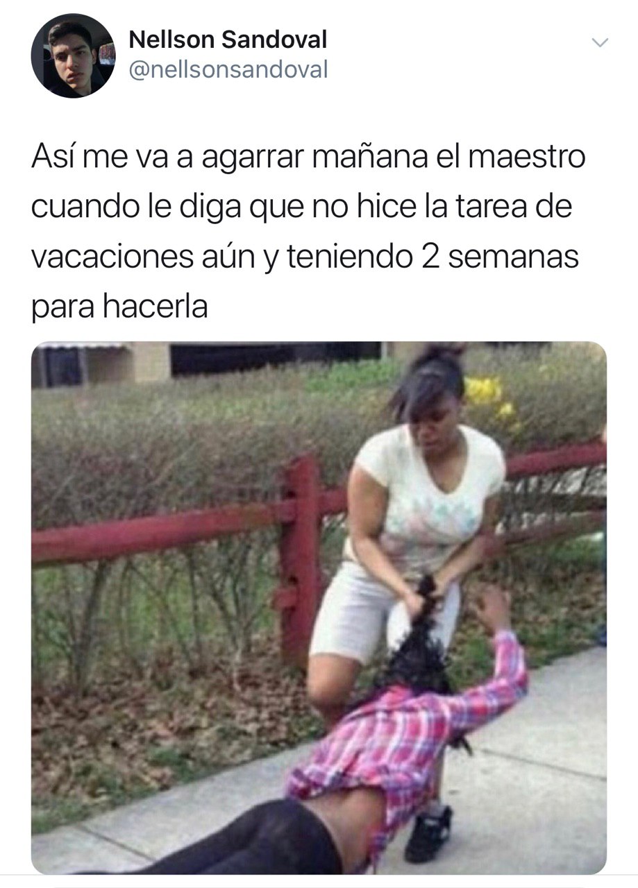 Memes del fin de las vacaciones de semana santa