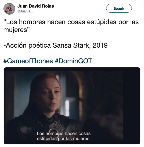 Memes segundo capítulo Game of Thrones