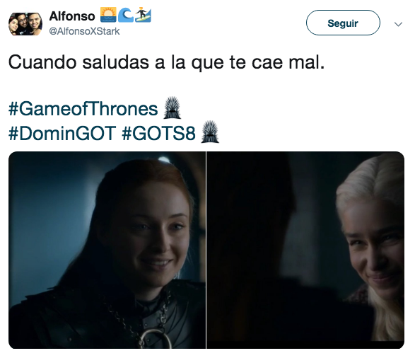 Memes segundo capítulo Game of Thrones