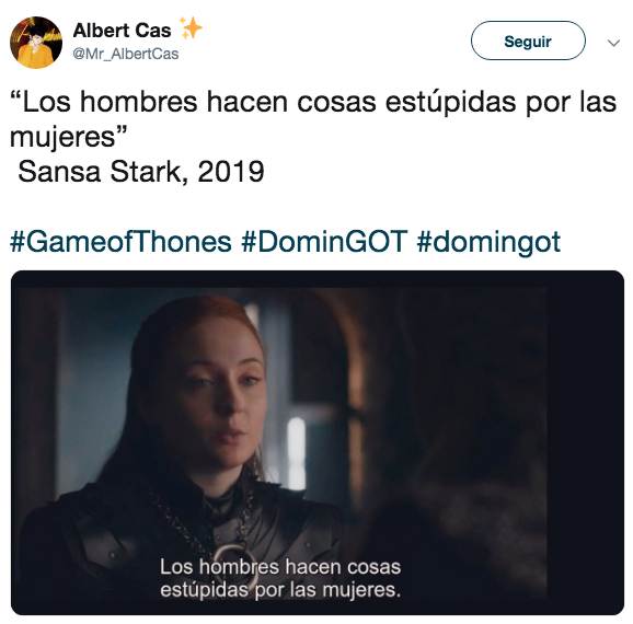 Memes segundo capítulo Game of Thrones
