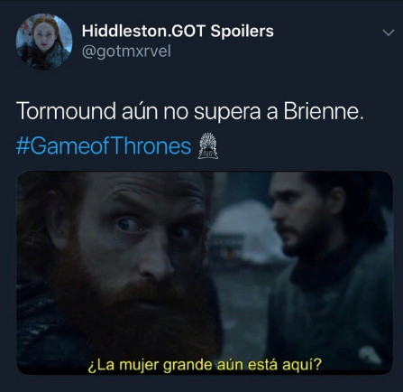 Memes segundo capítulo Game of Thrones