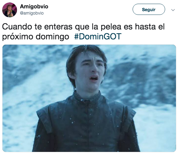 Memes segundo capítulo Game of Thrones