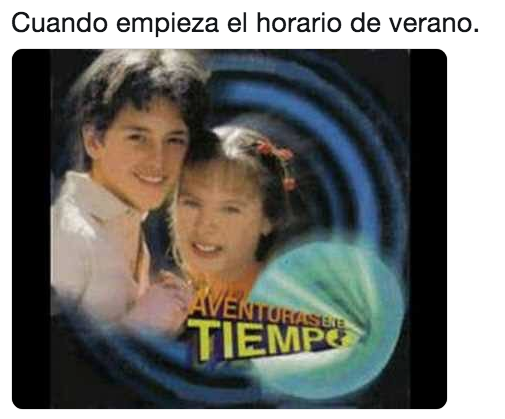 Memes del horario de verano 2019