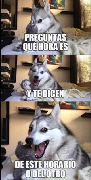 Memes del horario de verano 2019
