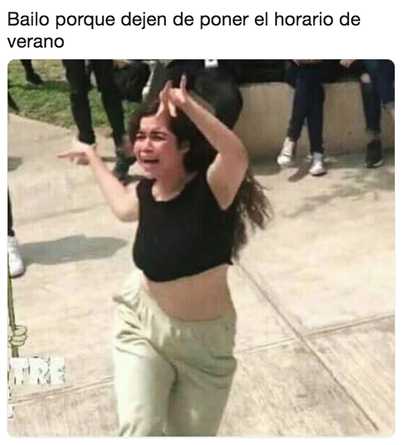 Memes del horario de verano 2019