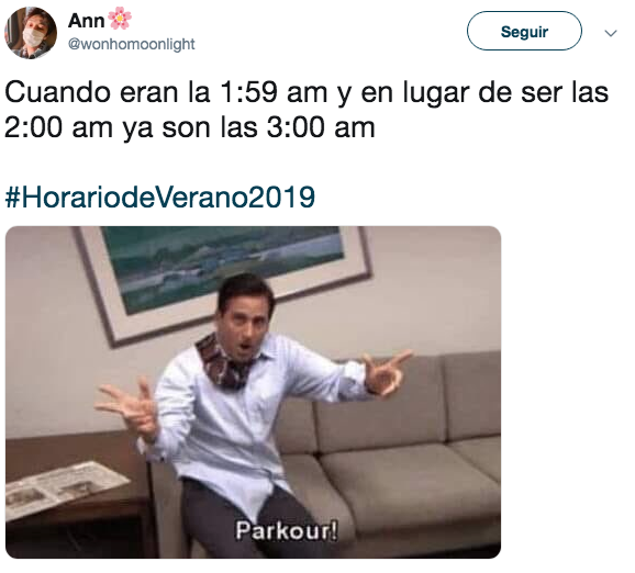 Memes del horario de verano 2019